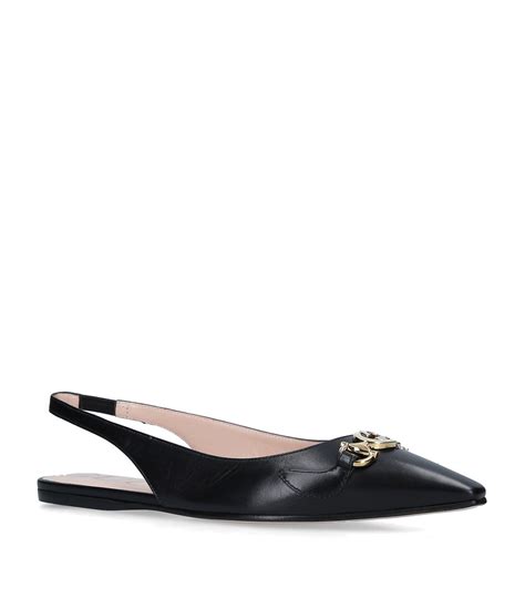 gucci silver flats|Gucci flats women.